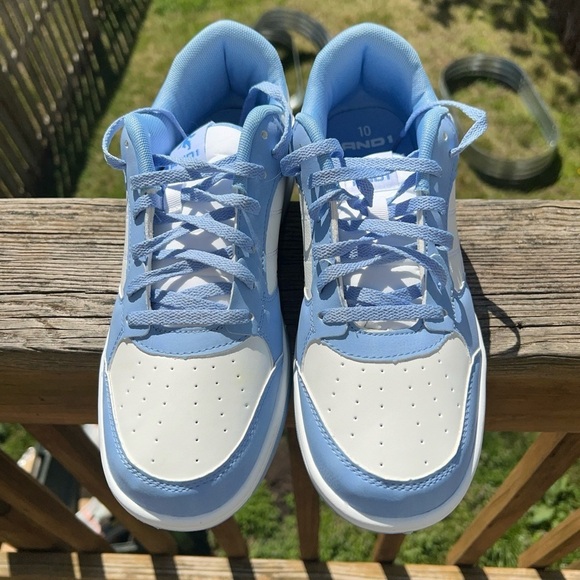 Women’s Blue and White AND1 Low Top Basketball Sneakers Size 10🔥🔥 - Picture 7 of 12